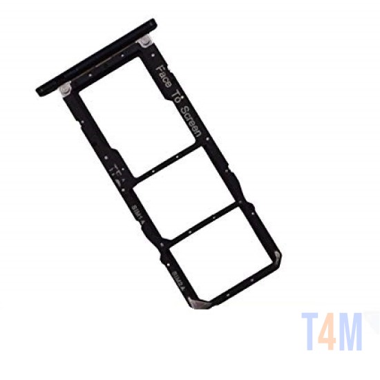 SIM HOLDER ASUS ZENFONE 4 MAX ZC520KL PRETO