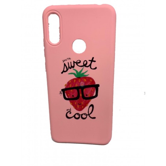 SILICONE CASE WITH DESIGN SAMSUNG GALAXY A40 ROSA