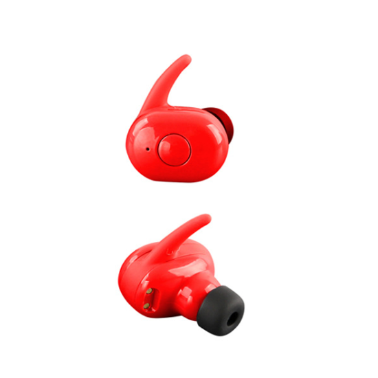 AKZ-W4 5.0 STEREO TWS WIRELESS BLUETOOTH HEADSET RED