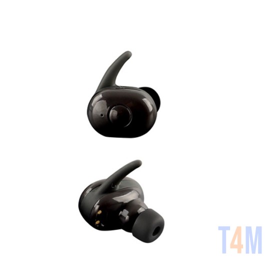 AKZ-W4 5.0 STEREO TWS WIRELESS BLUETOOTH HEADSET PRETO