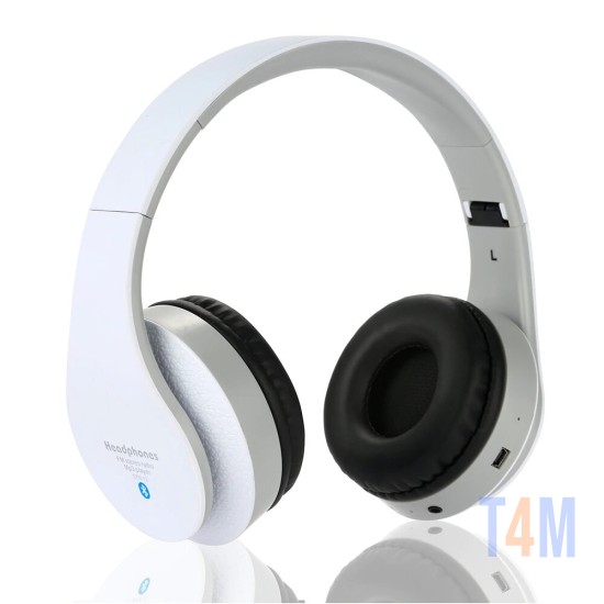 WIRELESS ESTÉREO AURICULARES STN-12 BRANCO