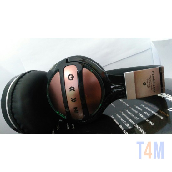 WIRELESS STEREO HEADSETS B64 DOURADO