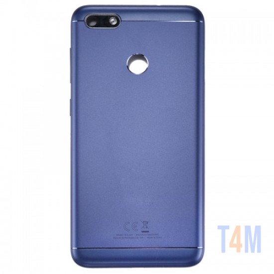 BACK TAMPA HUAWEI Y6 PRO 2017, ENJOY 7, P9 LITE MINI BLUE