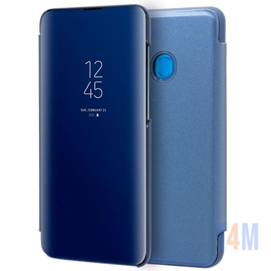 FLIP COVER "CLEAR VIEW" SAMSUNG GALAXY A30S  AZUL