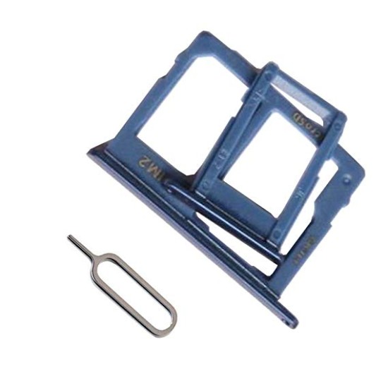 SIM HOLDER SAMSUNG GALAXY J6 2018 J600 AZUL