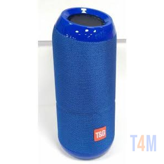 ALTAVOZ PORTÁTIL TG-507 AUX/USB/TARJETA DE MEMORIA AZUL