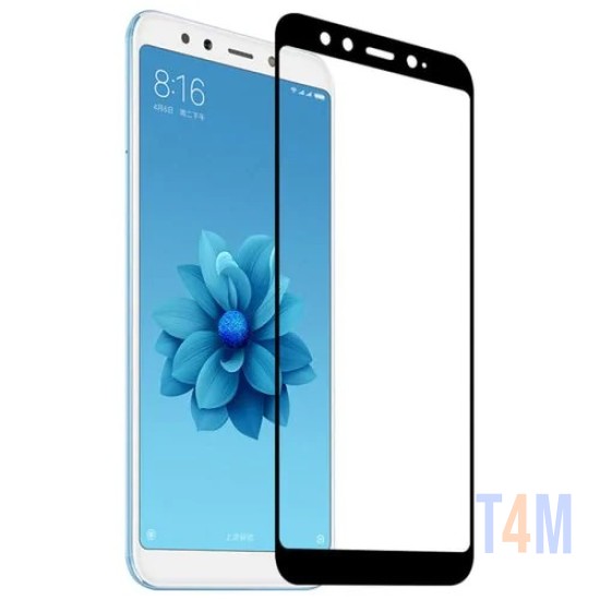 SCREEN GLASS PRTECTOR 10D XIAOMI MI A2 BLACK