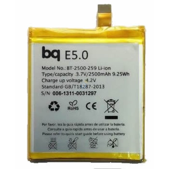 BATERIA BQ AQUARIS E5 58,59,60 VER