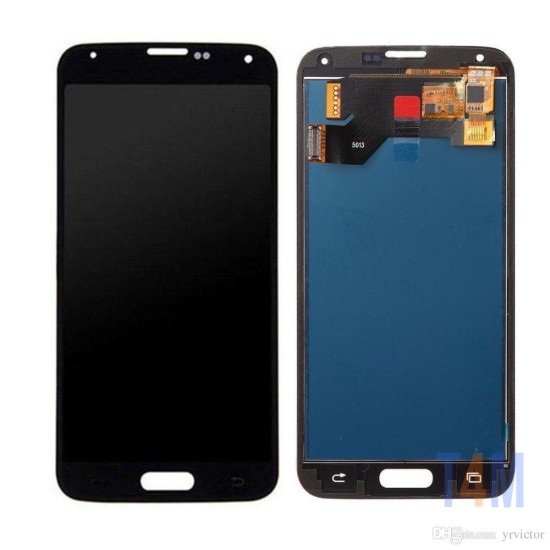 TOUCH+DISPLAY SAMSUNG GALAXY S5 I9600 SM-G900F NEGRO (SERVICE PACK GH97-15959B)