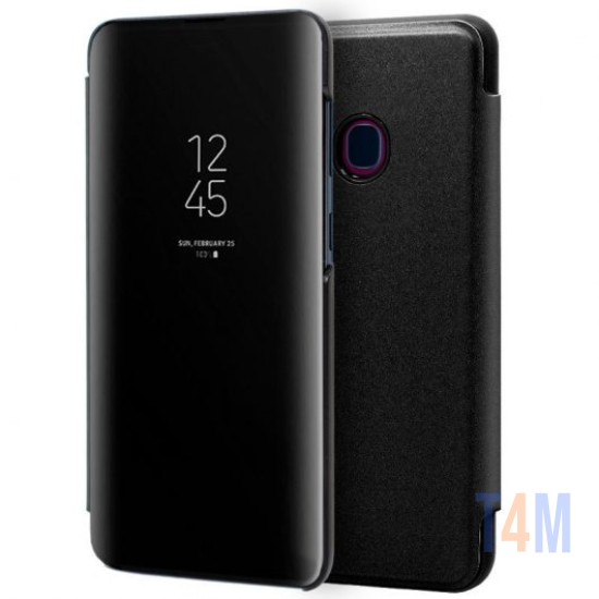 FLIP COVER "CLEAR VIEW" SAMSUNG GALAXY A50S BLACK