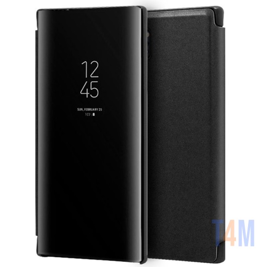 FLIP COVER "CLEAR VIEW" SAMSUNG GALAXY A11 PRETO