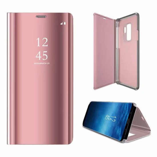 FLIP COVER "CLEAR VIEW" SAMSUNG GALAXY NOTE 10/N970 ROSA DOURADO