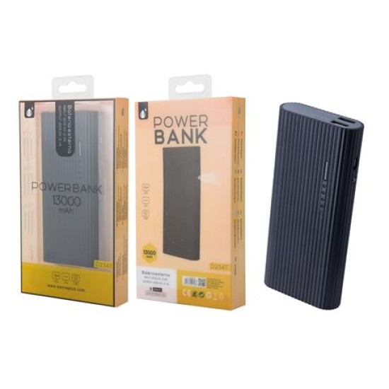 POWER BANK MTK D2347 13000 MAH PRETO