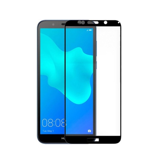 SCREEN GLASS PRTECTOR HUAWEI Y5 2018 BLACK