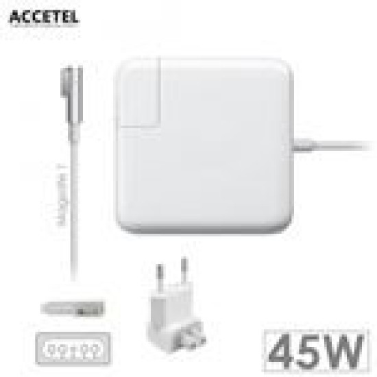 CARREGADOR ACCETEL PCA-120  MACBOOK 45W 14.85V 3.05A ORIGINAL