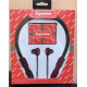 AUSCULTADORES PORTS HEADSET SEM FIO BLUETOOTH PRETO E ROJO