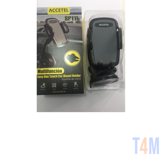 SUPPORT MOBILE PHONE ACCETEL SP116 2 NI 1 ORIGINAL BLACK