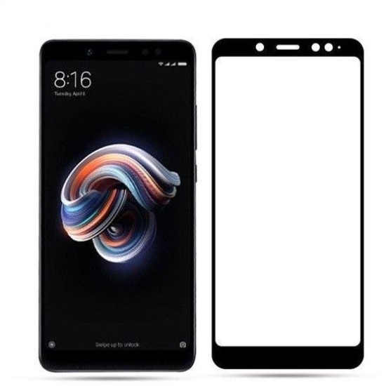 SCREEN GLASS PRTECTOR XIAOMI REDMI NOTE 5 PRO BLACK