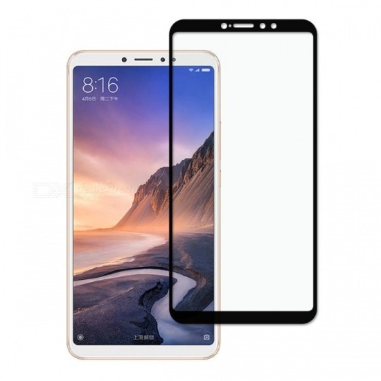 SCREEN GLASS PRTECTOR XIAOMI MI MAX 3 BLACK