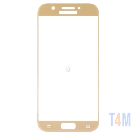 SCREEN GLASS PROTECTOR SAMSUNG GALAXY A7 2017 A720 3D GOLD