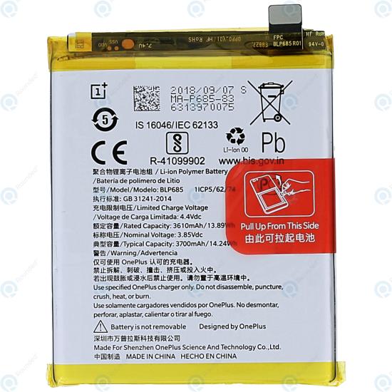 ONE PLUS 6T 1+6T BLP685 BATTERY ORIGINAL