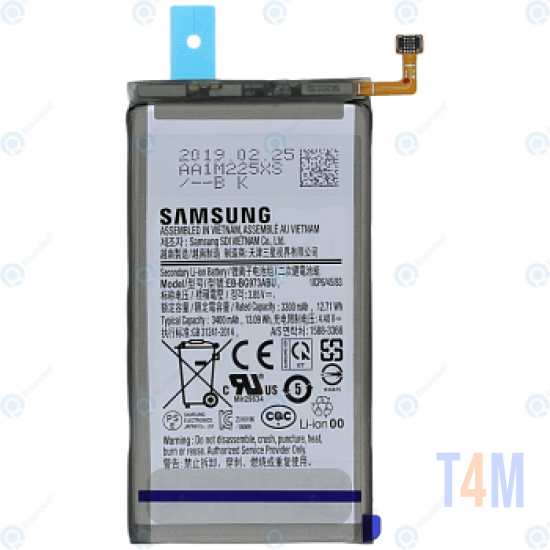 SAMSUNG GALAXY S10 G973 EB-BG973ABU X SM-G9730 3400 MAH BATTERY ORIGINAL