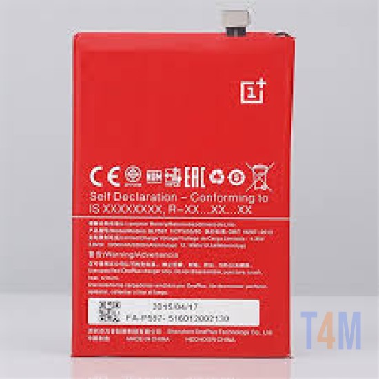 BATERIA ONE PLUS TWO,1+2 ,BLP597,1CP55580 3300MAH