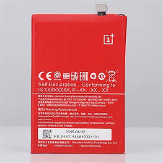 BATERIA ONE PLUS TWO,1+2 ,BLP597,1CP55580 3300MAH