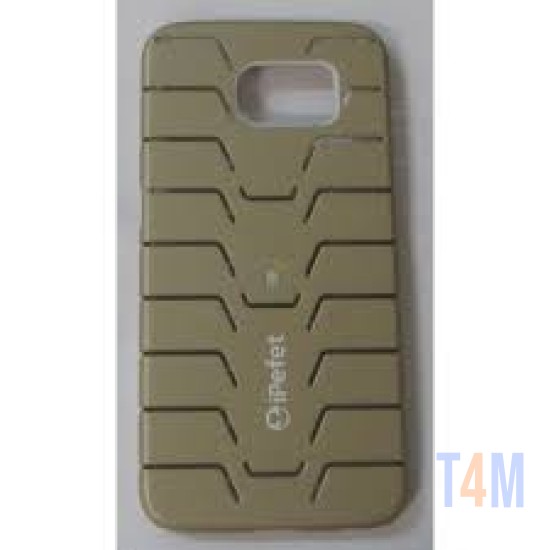 IPEFET CAPA TRASEIRA PARA SAMSUNG GALAXY S6 / G920 DOURADO COMPATIVEL