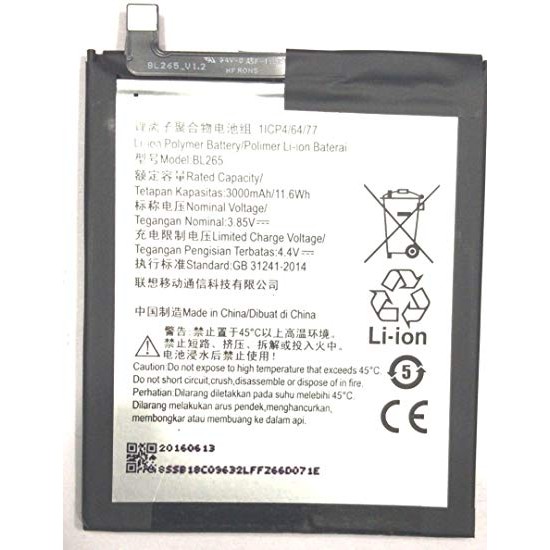 BATERIA MOTOROLA MOTO M BATTERY BL265 3000MAH