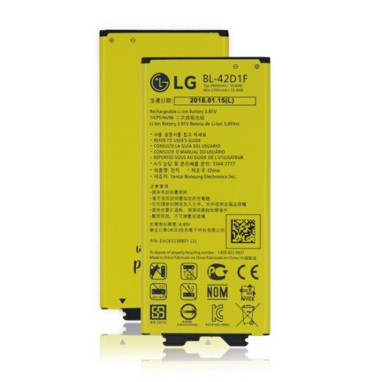 BATERIA LG G5 H850 H820 H830 BL-42D1F BULK