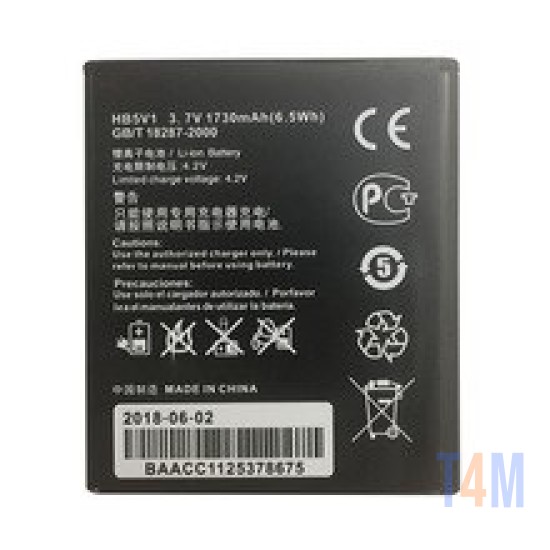 ORIGINAL BATTERY FOR HUAWEI ASCEDS Y300 HB5V1HV LI-ION 1730MAH BULK Y300 Y300C U8833 T8833,Y360