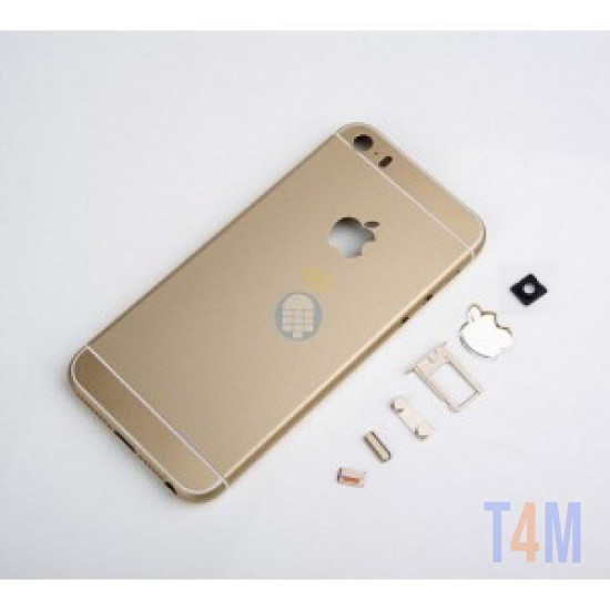 TAMPA TRASEIRA COM FLEX COMPLETO APPLE IPHONE 6S DOURADO