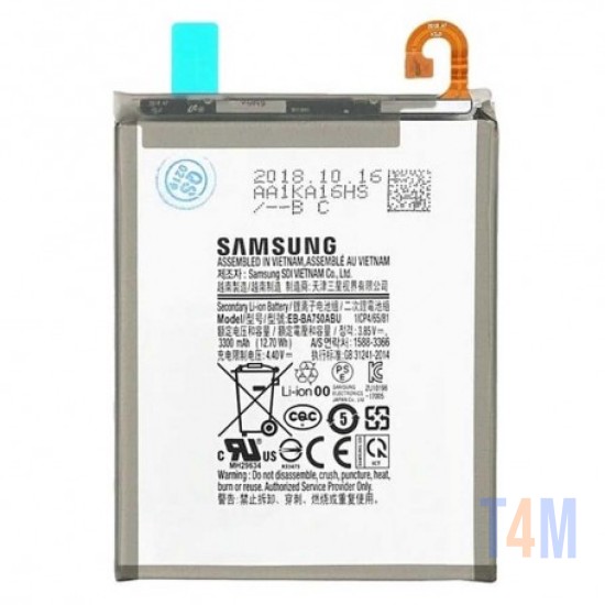 SAMSUNG GALAXY A7 2018 (A750), A10,A105 EB-BA750ABU - 3300MAH, BATTERY ORIGINAL