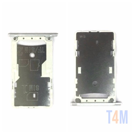 SIM HOLDER OUTSIDE XIAOMI REDMI NOTE 3 SILVER