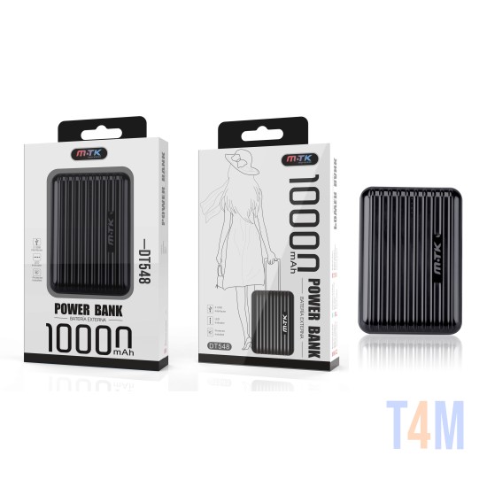 POWER BANK MTK DT548 NE TRAVEL 10000MAH GREY