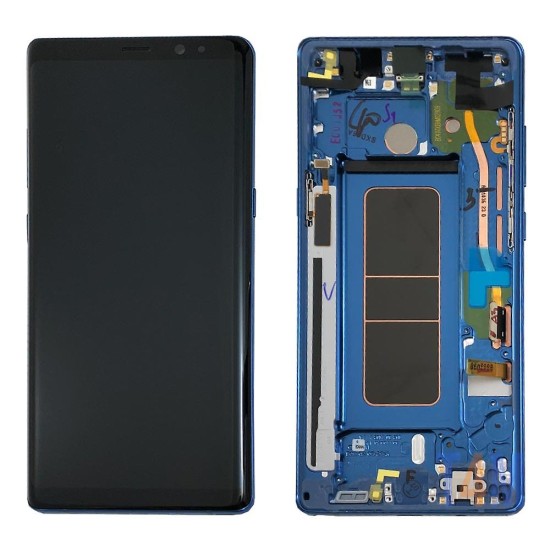 TOUCH+DISPLAY SAMSUNG GALAXY NOTE 8/N950 AZUL (SERVICE PACK GH97-21065A) 