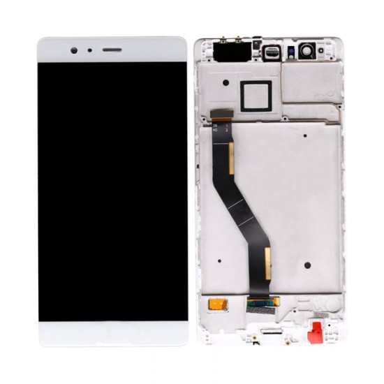 TOUCH+DISPLAY+FRAME HUAWEI P9 PLUS WHITE