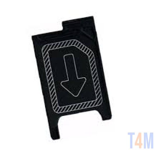 SIM HOLDER OUTSIDE XPERIA XZ 3,XZ3 PRETO