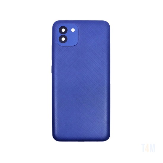 Back Cover+Camera Lens Samsung Galaxy A03/A035 Blue