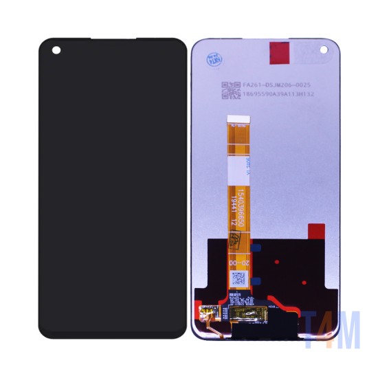 Touch+Display Oppo A72 4G/A52 4G/A92 4G Service Pack Preto