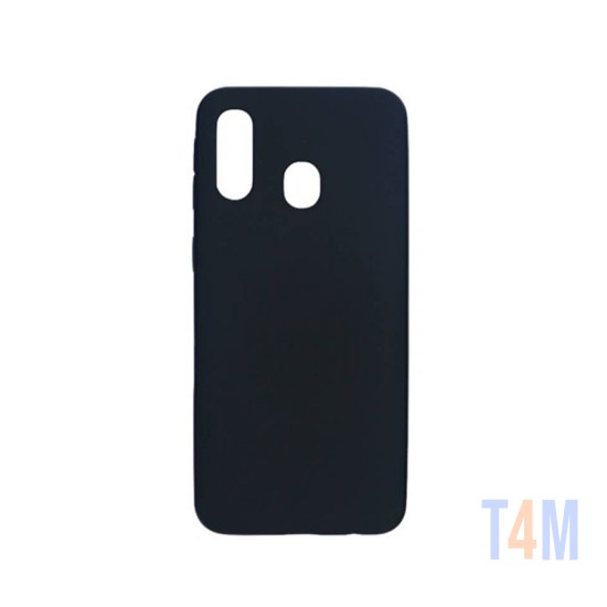 Silicone Case for Samsung Galaxy A40 Black