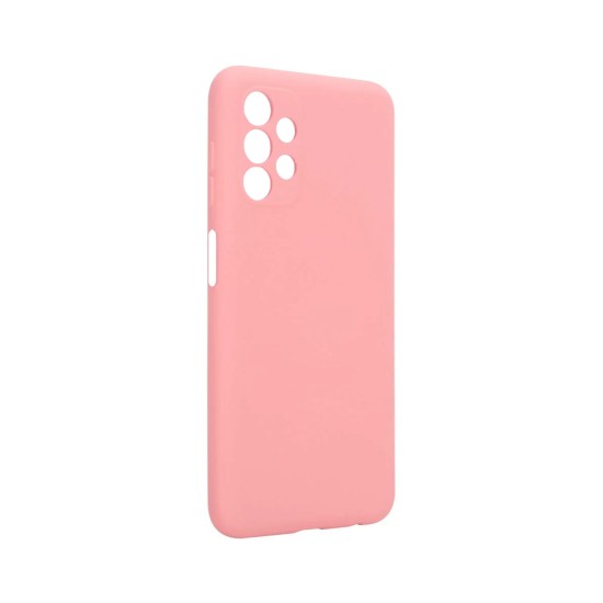 Capa de Silicone com Moldura de Câmera para Samsung Galaxy A13 4g Rosa