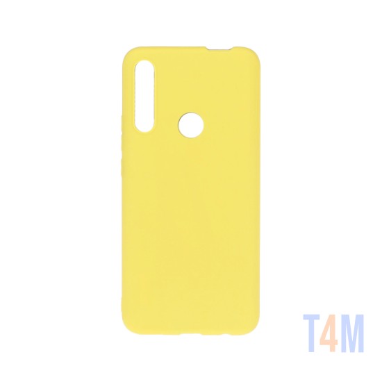 Capa de Silicone para Huawei Y9 Prime 2019 Amarelo