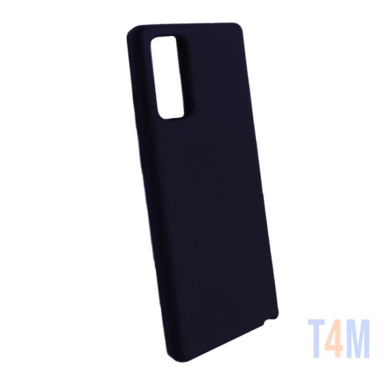 Capa de Silicone para Samsung Galaxy Note 20 Preto