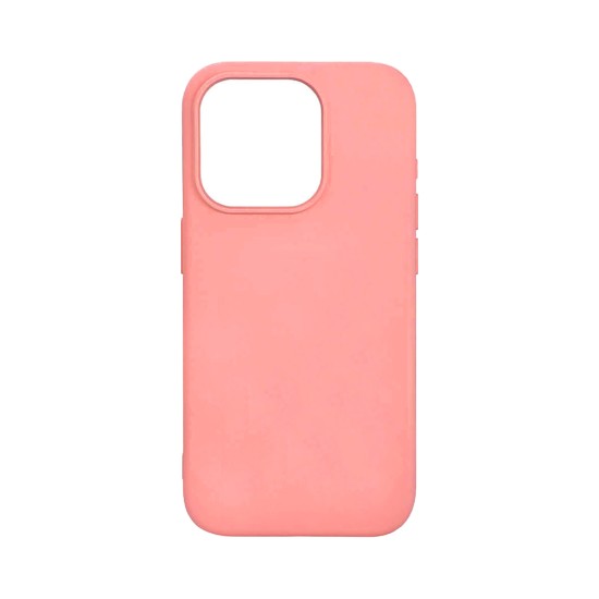 Capa de Silicone para Apple iPhone 15 Pro Max Rosa