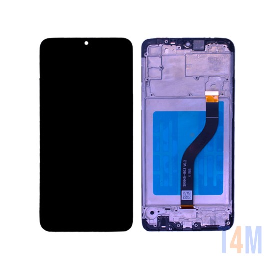 Touch+Display+Frame Samsung Galaxy A20S 2019/A207 (S-933) Preto