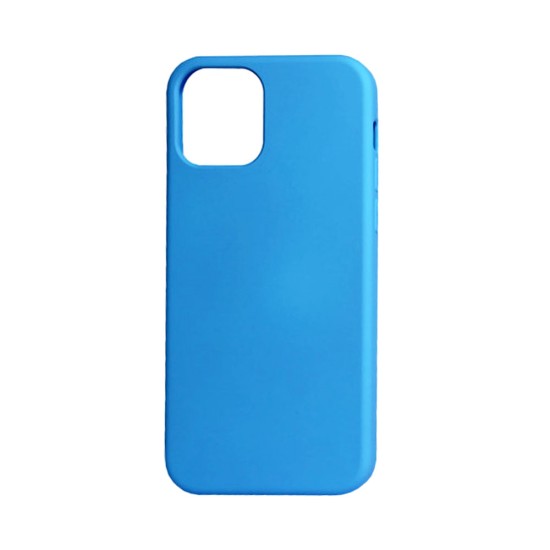 Capa de Silicone para Apple iPhone 12/12 Pro Azul Oscuro