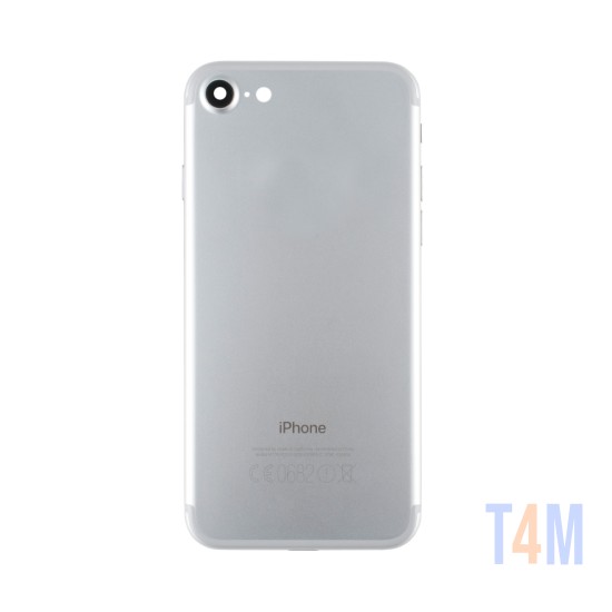  TRASEIRA TAPA APPLE IPHONE 7G PLATA