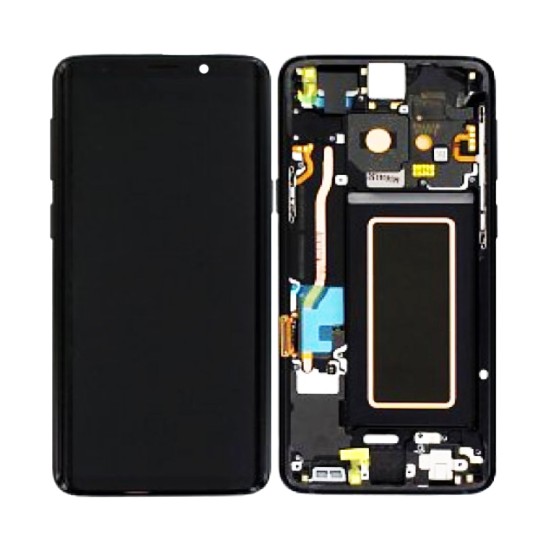 Touch+Display+Frame Samsung Galaxy S9/G960 Service Pack Preto